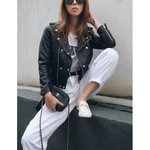 Biker Leather Jacket US 900